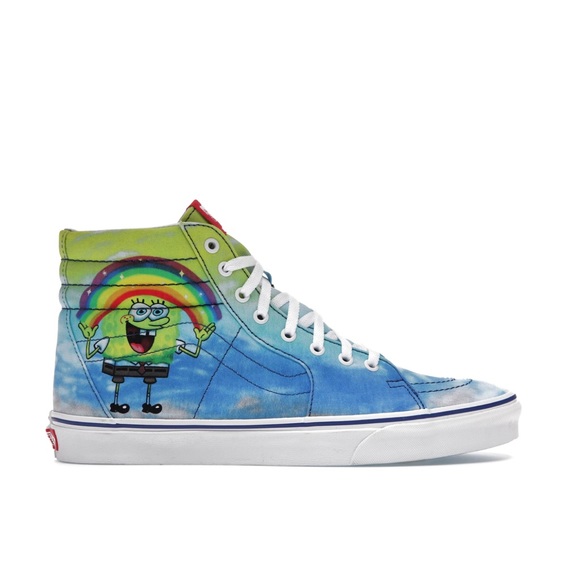 Vans Men’s Sk8-Hi SpongeBob Imagination - Picture 1 of 16